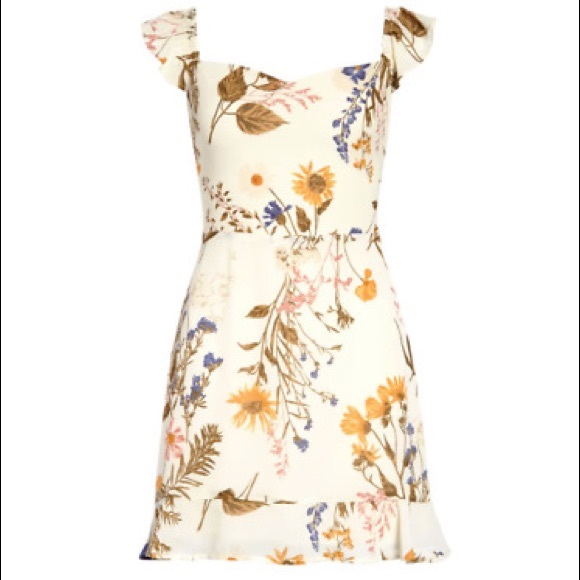 Reformation Binx Frolic Floral Mini Dress - Picture 4 of 4